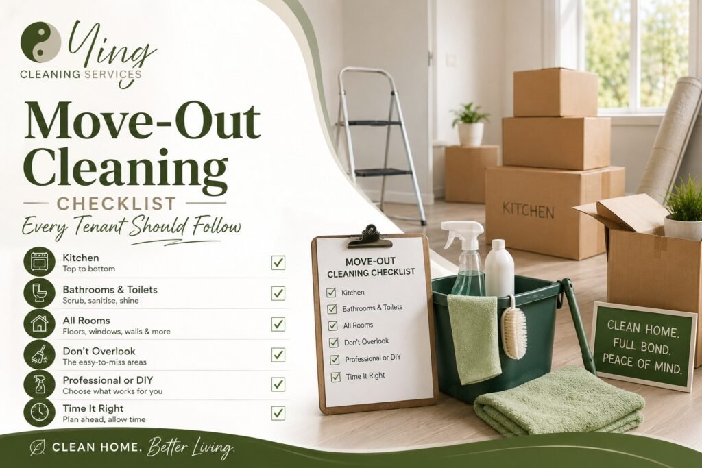 move-out cleaning checklist