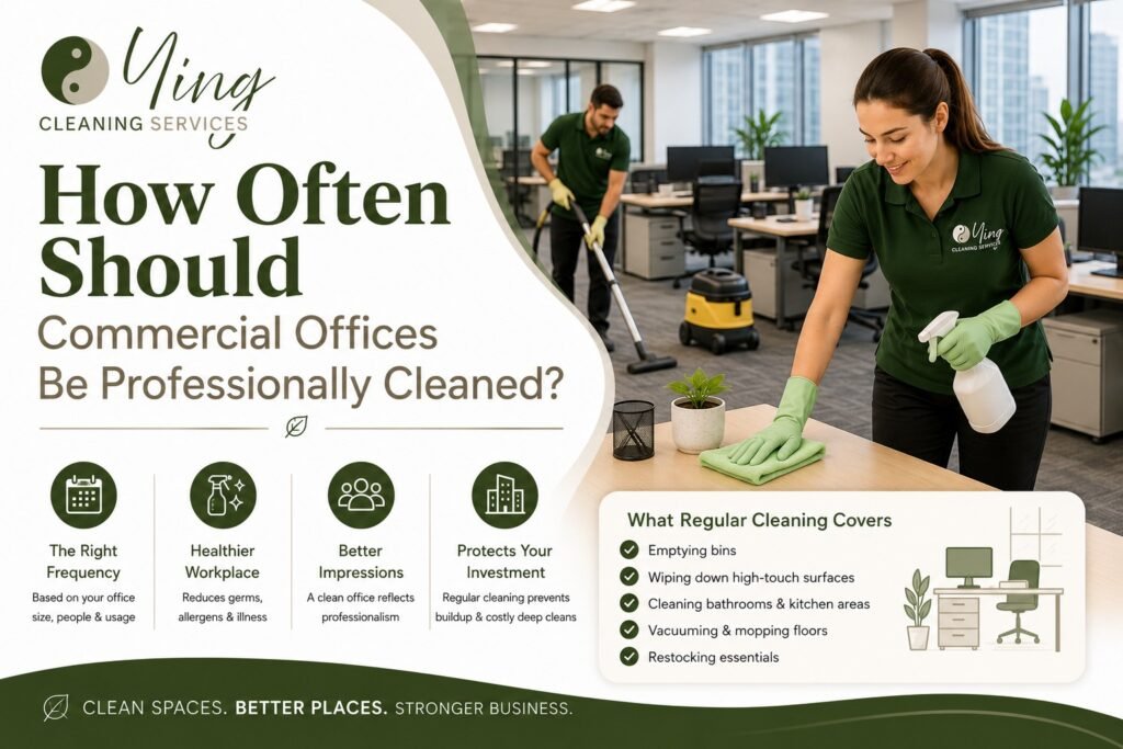 Professional commercial office cleaning