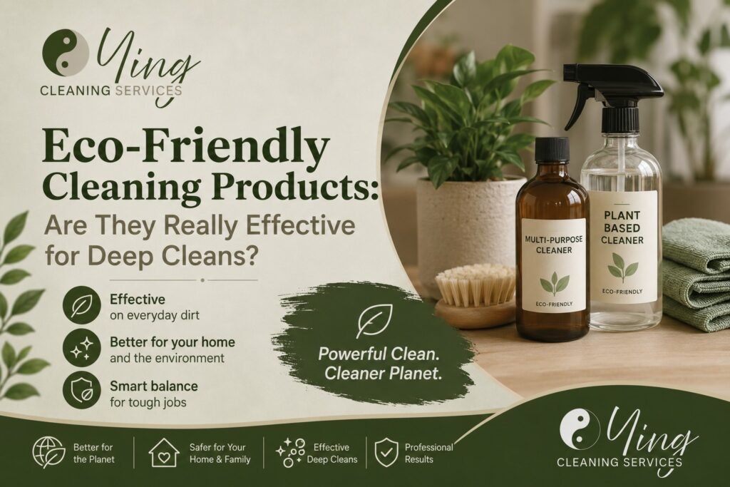 Eco-friendly cleaning products